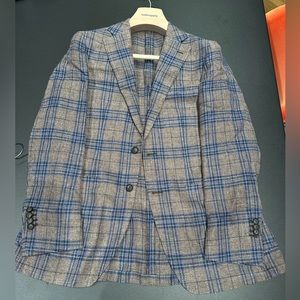 Suitsupply Brown Check Havana Blazer (Used) 38R